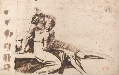 Two Lovers (Man Awakening from a Dream)